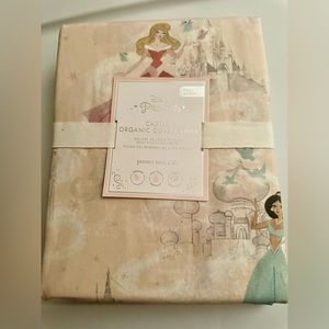NWT Pottery Barn Kids Disney Princess Castle Duvet Cover Full/Queen.